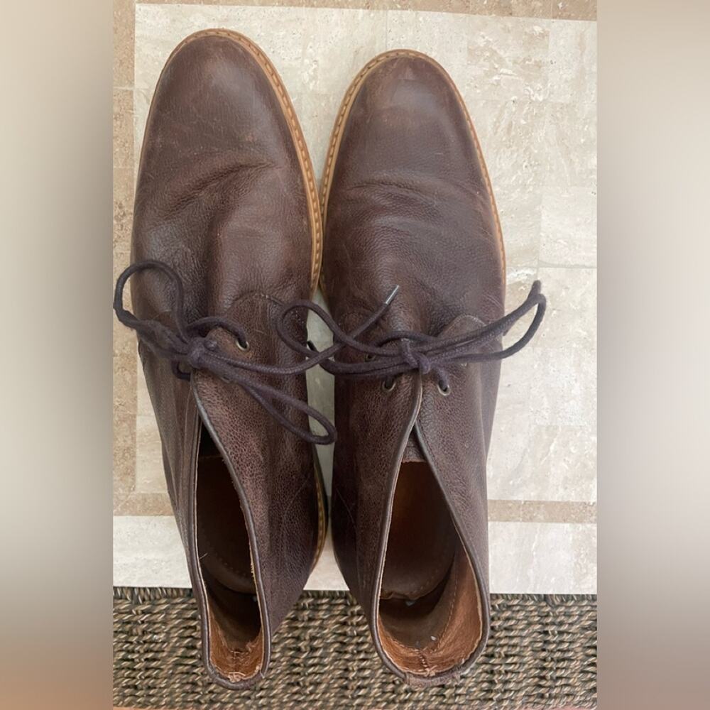 Supply Lab  “Eli” brown leather chukka boot